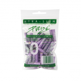 PURIZE XTRA Slim Lila Aktivkohlefilter 5,9mm 50 Stk.