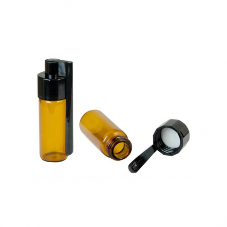 Quick Hit Transportfläschchen inkl. Löffel 51mm Amber