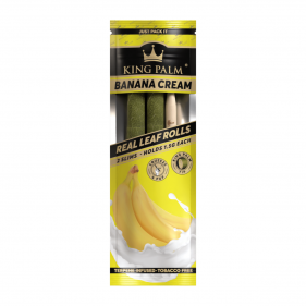 King Palm Slim Rolls BANANA CREAM 2 Stk.