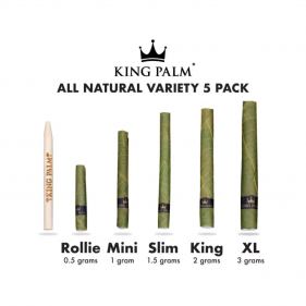 King Palm Rollies Variety Pack 5 Stk.