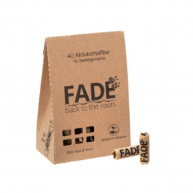 FADE Slim Size Aktivkohlefilter 6,4mm 40 Stk.