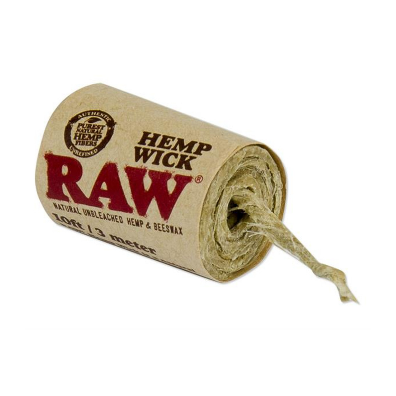 RAW 'Hemp Wick' Hanffaserrolle 3m
