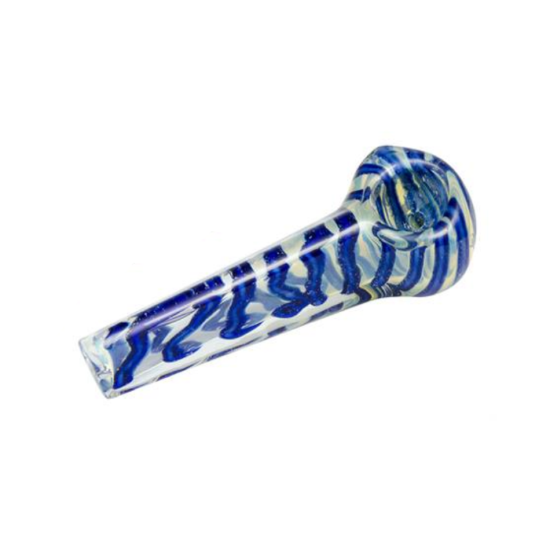 'HELMUT LOTTI' Glaspfeife Blau