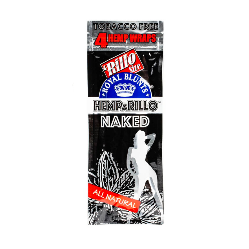 Hemparillo Hemp Wraps Naked 4 Stk.