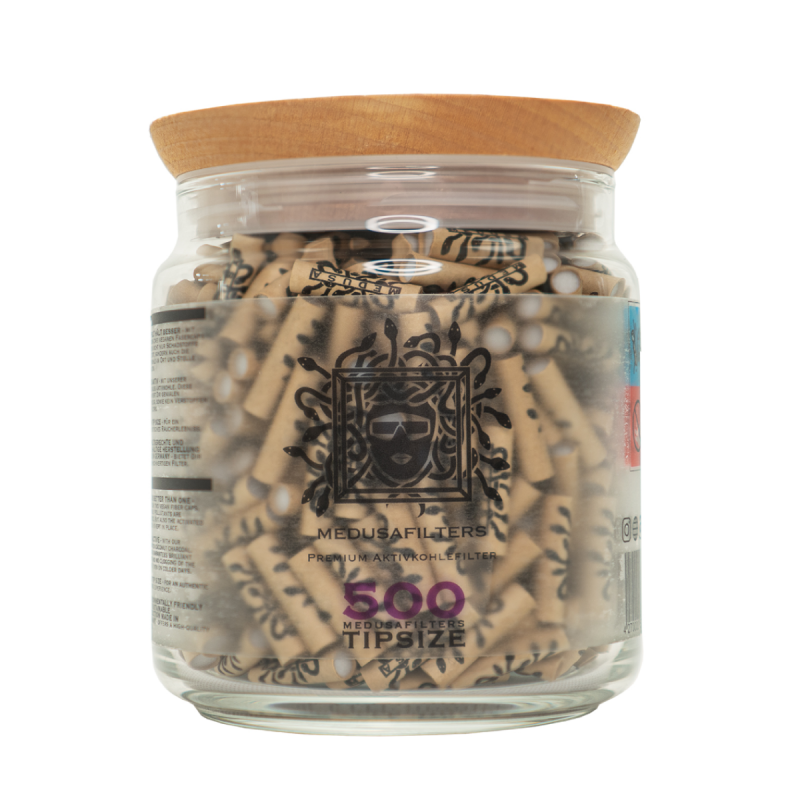 Medusa Organic Aktivkohlefilter 6mm 500 Stk.