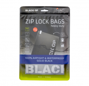 Noaks Bag Wasserdichter Schnellverschlussbeutel L Schwarz