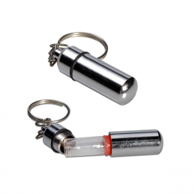 Schlüsselanhänger mit Fläschchen