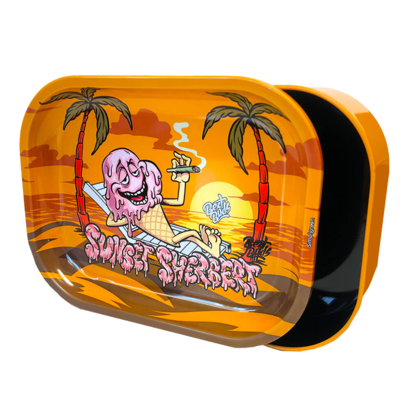 Best Buds 'Sunset Sherbet Box' Tablett Rolling Tray mit Box
