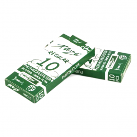 PURIZE Regular Size Aktivkohlefilter 9mm 10 Stk.