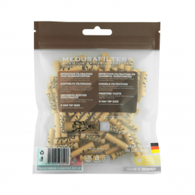 Medusa Organic Aktivkohlefilter 6mm 100 Stk.