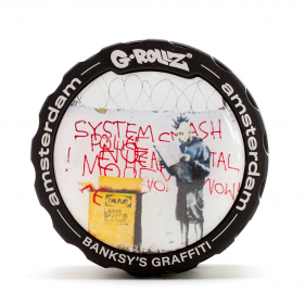 G-Rollz 'Banksy's Ikea Punk' Aluminium Grinder 4-teilig