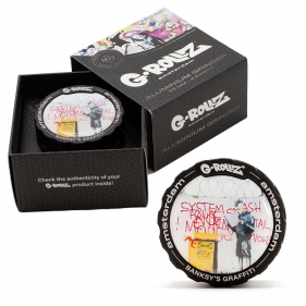 G-Rollz 'Banksy's Ikea Punk' Aluminium Grinder 4-teilig