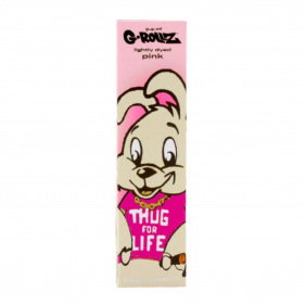 G-Rollz Thug for Life Pink King Size Slim Longpapers + Tips