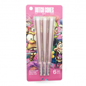 Dutch Cones Pink 1 1/4 Size Cones 6 Stk.