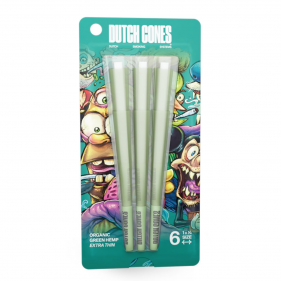Dutch Cones Green 1 1/4 Size Cones 6 Stk.