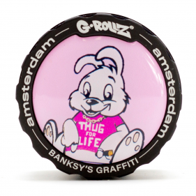 G-Rollz 'Banksy's Thug for Life' Aluminium Grinder 4-teilig