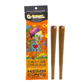 G-Rollz Orange Hemp Cones 2 Stk.