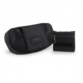 PURIZE Bauchtasche aus Aktivkohlegewebe