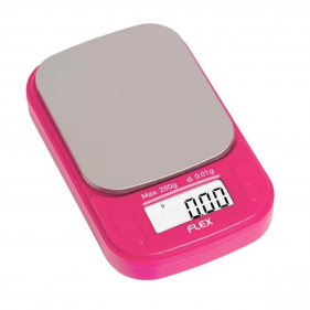 On Balance 'FL-200-PK Flex' Digitalwaage Pink 200g/0,01g