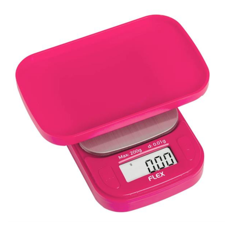 On Balance 'FL-200-PK Flex' Digitalwaage Pink 200g/0,01g