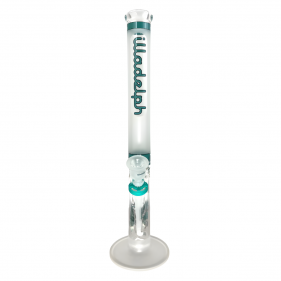 Illadelph 'Teal Frosted Tall Straight' Borosilikatglas Bong