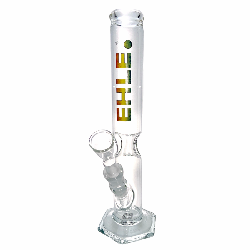 EHLE 'Eisloch Rasta' Borosilikatglas Bong