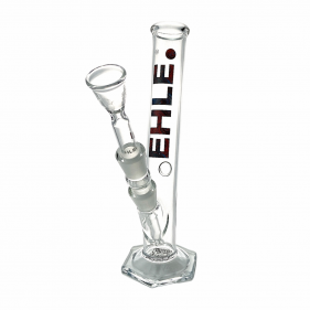 EHLE 'Zylinder LAVA Edition' Borosilikatglas Bong