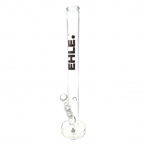 EHLE 'Hohlfuß Schwarz' Borosilikatglas Bong 60cm
