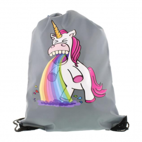 'Kotzendes Einhorn' Turnbeutel