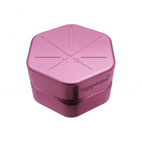 'Katana' Aluminium Grinder 2-teilig Pink