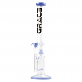 Grace Glass 'Limited Edition Blue Straight' Borosilikatglas Bong