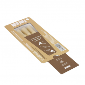 Dutch Cones Unbleached 1 1/4 Size Cones 6 Stk.