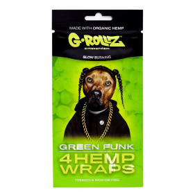 G-Rollz Green Funk Hemp Wraps 4 Stk.