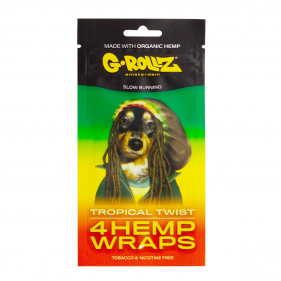 G-Rollz Tropical Twist Hemp Wraps 4 Stk.