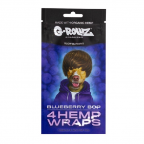 Blueberry Pop Hemp Wraps 4 Stk.