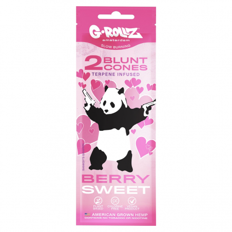 G-Rollz Berry Sweet Hemp Cones 2 Stk.