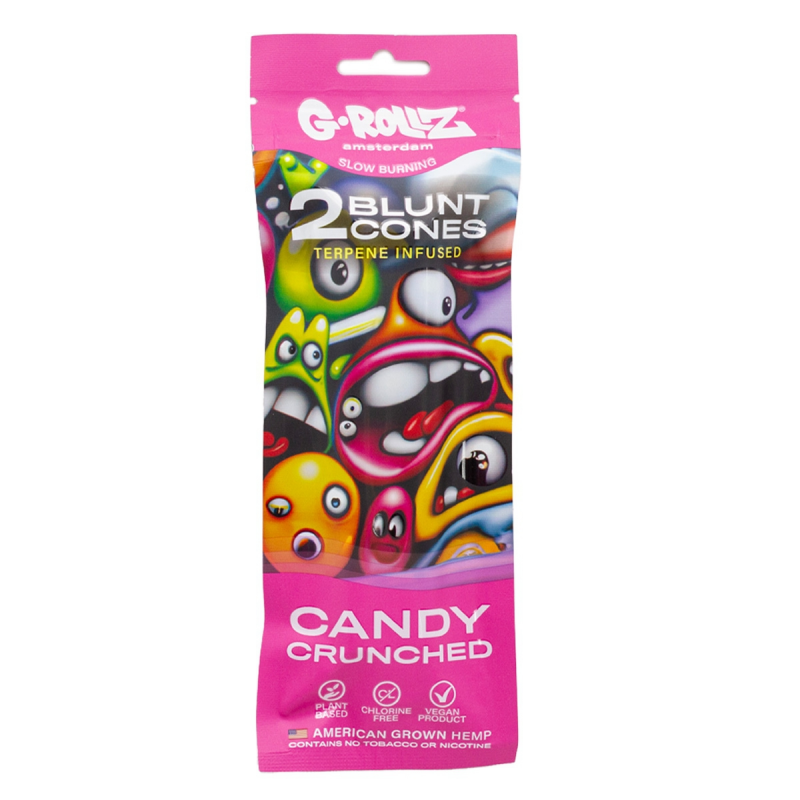 G-Rollz Candy Crunched Hemp Cones 2 Stk.