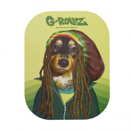 G-Rollz 'Reggae' Magnetisches Cover für Rolling Trays S