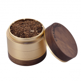 Champ High Alu/Holz Grinder 4-teilig