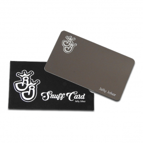 JJ Edelstahl-Snuffcard im Kreditkartenformat