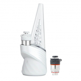 Puffco New Peak Pro 3DXL Konzentrat-Vaporizer Weiß