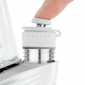 Puffco New Peak Pro 3DXL Konzentrat-Vaporizer Weiß