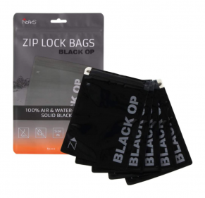 Noaks Bag Wasserdichter Schnellverschlussbeutel M Schwarz