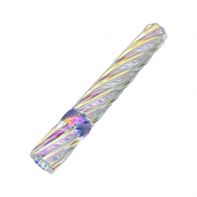 Twisted Holo One-hitter aus Glas