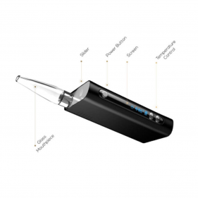Flowermate V5.0s Mini Pro Vaporizer Schwarz