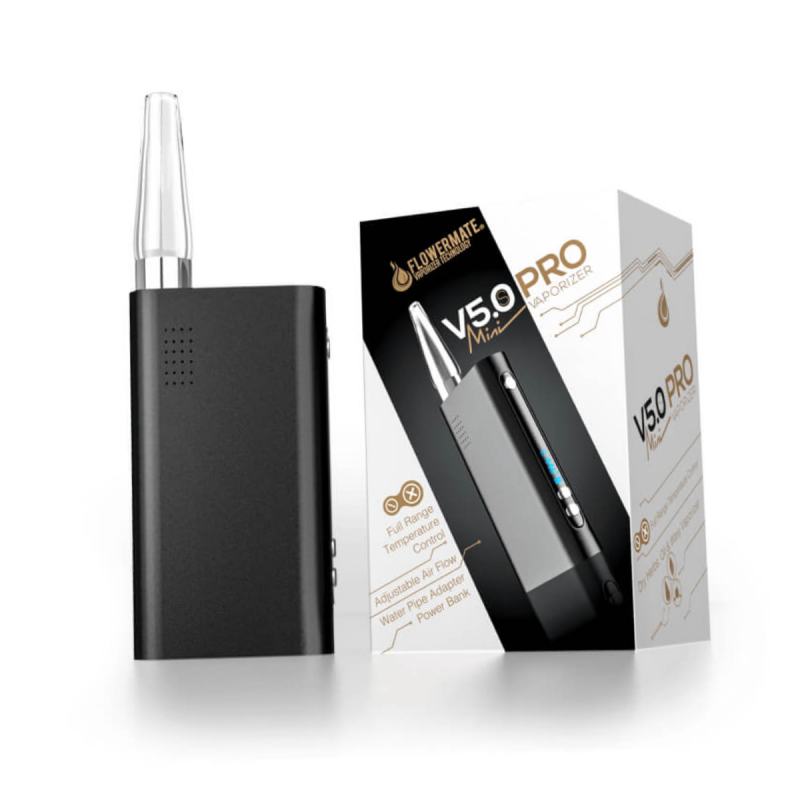 Flowermate V5.0s Mini Pro Vaporizer Schwarz