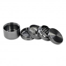 JJ Aluminium Grinder mit Vorratsfach 5-teilig