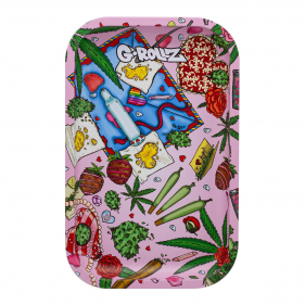 G-Rollz 'Amsterdam Picnic Valentines' Tablett Rolling Tray M