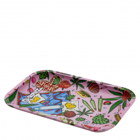 G-Rollz 'Amsterdam Picnic Valentines' Tablett Rolling Tray M
