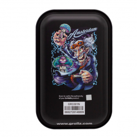 G-Rollz 'Amsterdam Mad Scientist' Tablett Rolling Tray M